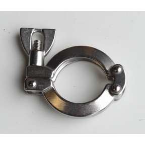 Stainless steel hygienic heavy duty tri-clamp EN 20286-1